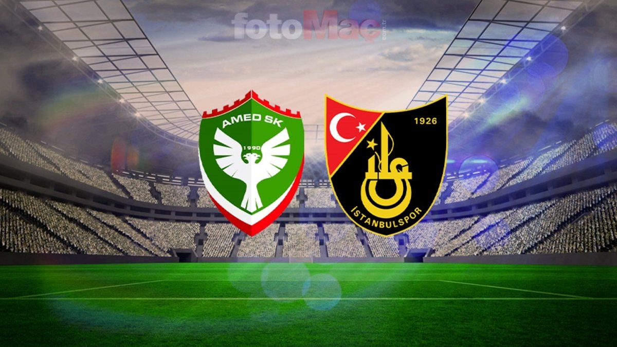 Amed SK-İstanbulspor maçı şifresiz izle | Amed SK-İstanbulspor maçı ne zaman, saat kaçta ve hangi kanalda?