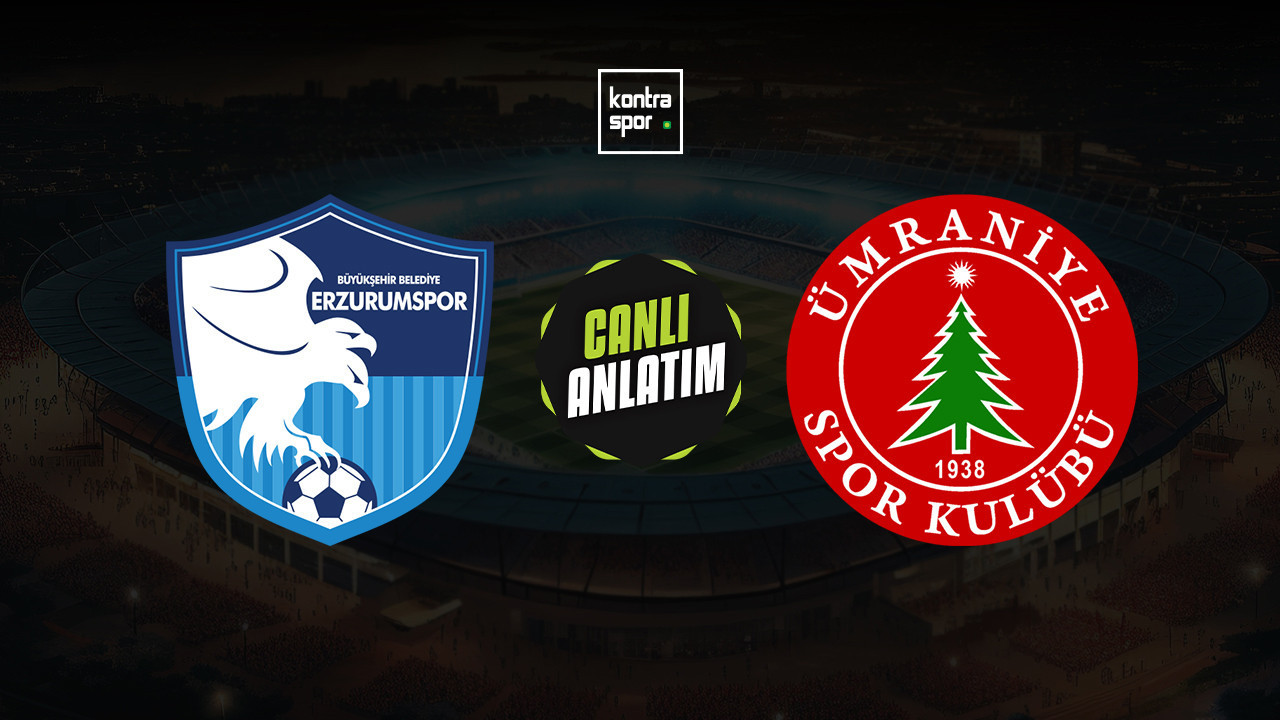 Erzurumspor, Ümraniyespor'u 2 golle geçti Erzurumspor, Ümraniyespor'u 2 golle geçti