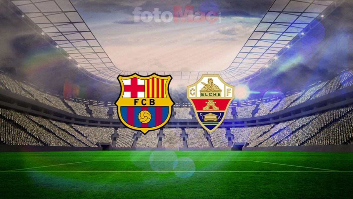 Barcelona-Elche maçı canlı izle: Ne zaman, saat kaçta ve hangi kanalda?