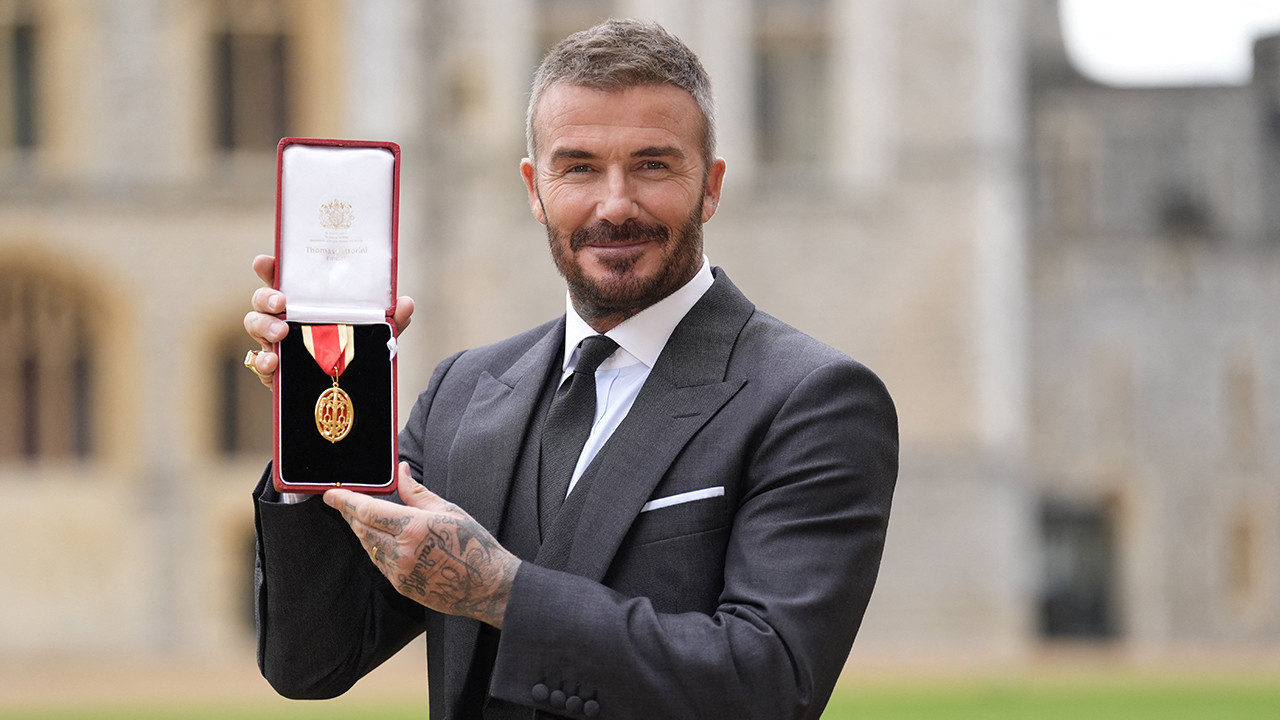 David Beckham’a Kral 3. Charles’tan şövalye ünvanı!