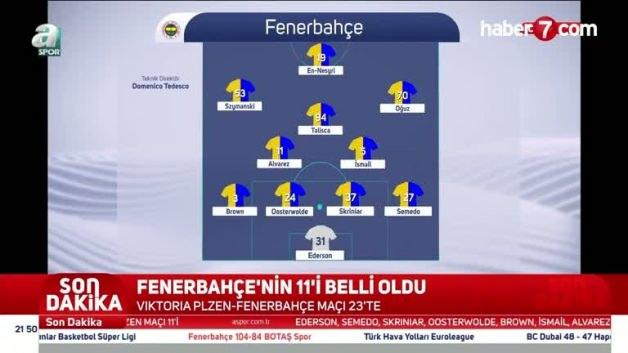 Fenerbahçe’nin UEFA Avrupa Ligi’ndeki İlk 11’i Belli Oldu Fenerbahçe’nin UEFA Avrupa Ligi’ndeki İlk 11’i Belli Oldu