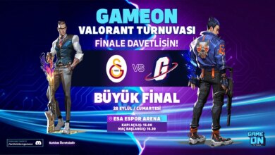 GAMEON Valorant Turnuvası Finalinde Galatasaray Espor ve