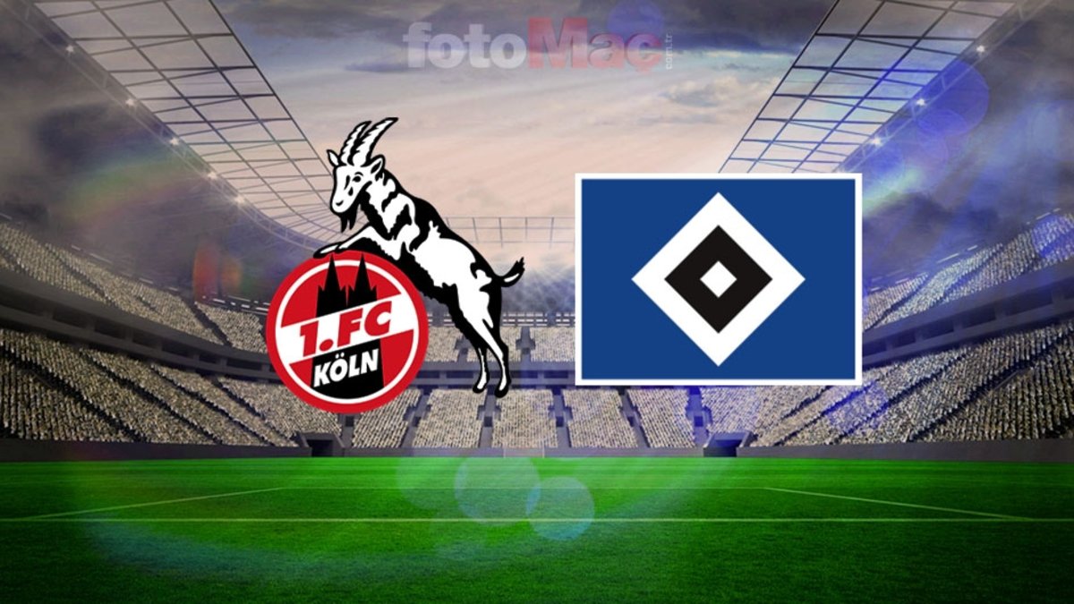 Köln – Hamburg maçı CANLI izle! Köln – Hamburg maçı saat kaçta, hangi kanalda? (Bundesliga)