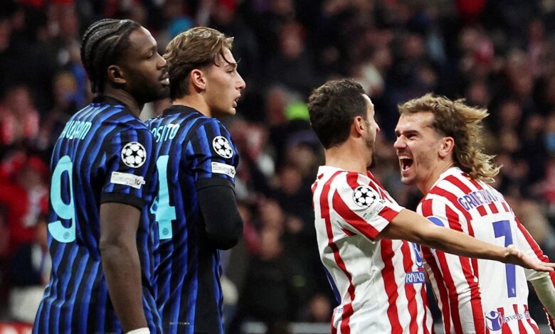 Atletico Madrid, Inter’i 2-1 Yenerek Üst Tura Yükseldi Atletico Madrid, Inter’i 2-1 Yenerek Üst Tura Yükseldi