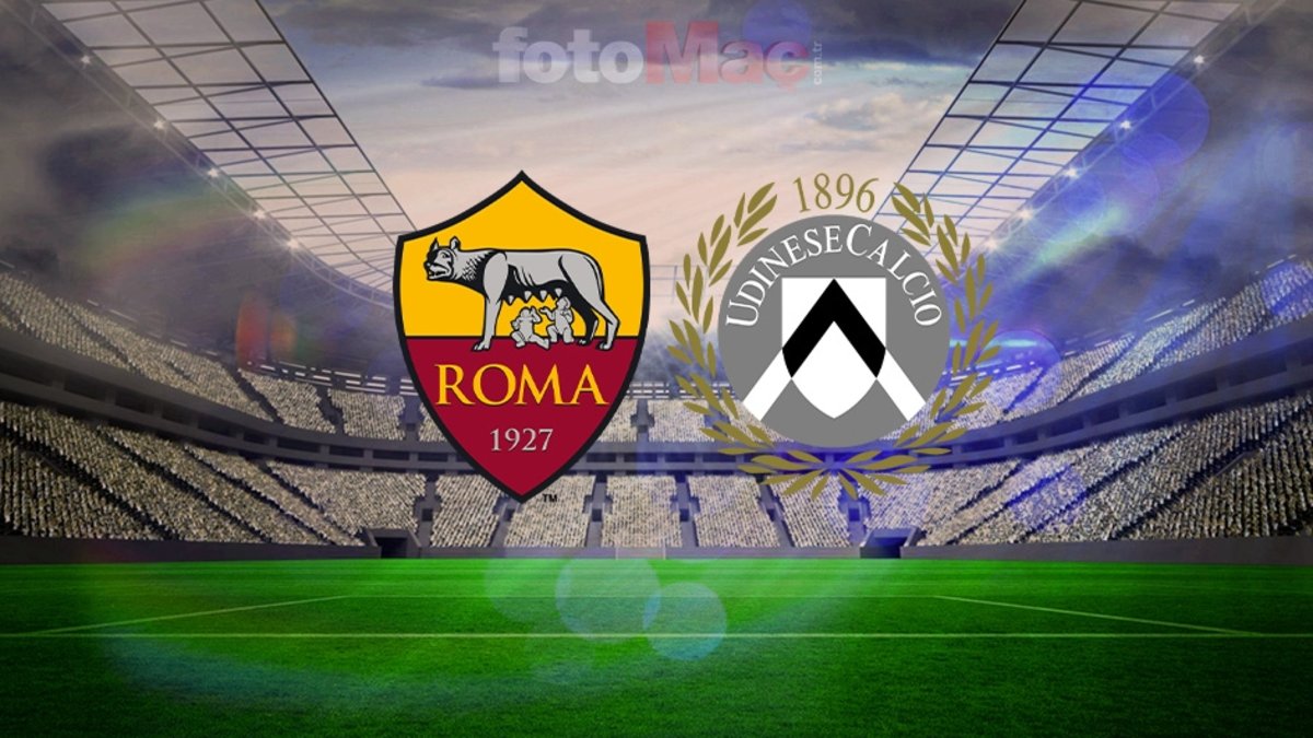 Roma ve Udinese, İtalya Serie A’da Karşılaşıyor