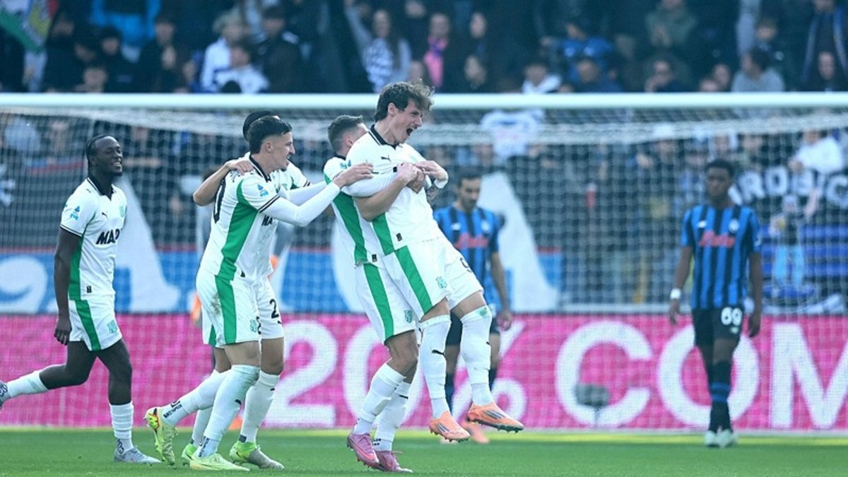 Sassuolo, Atalanta’yı Bergamo’da 3-0 ile geçti