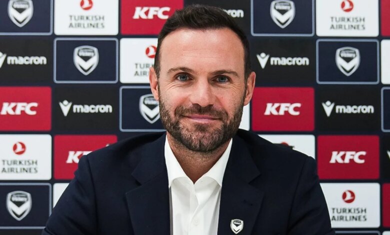 Juan Mata, 37 yaşında Melbourne Victory’ye transfer oldu Juan Mata, 37 yaşında Melbourne Victory’ye transfer oldu
